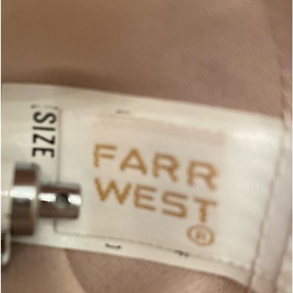 Farr West Beige Crepe Half-Slip - Picture 5 of 7